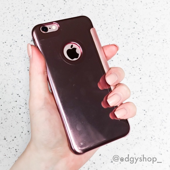 Mirror Plated Folio iPhone Case - Picture 2 of 7